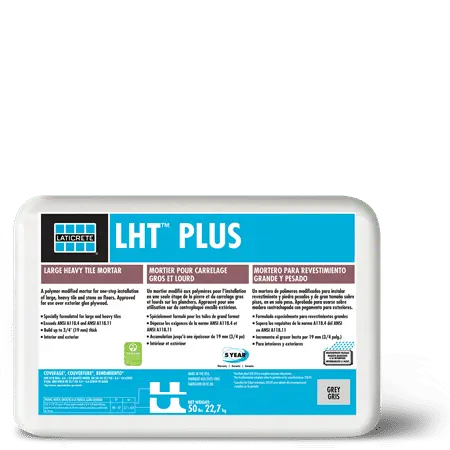 Laticrete - Large Format Tile Mortar LHT PLUS #21 Grey 50lb