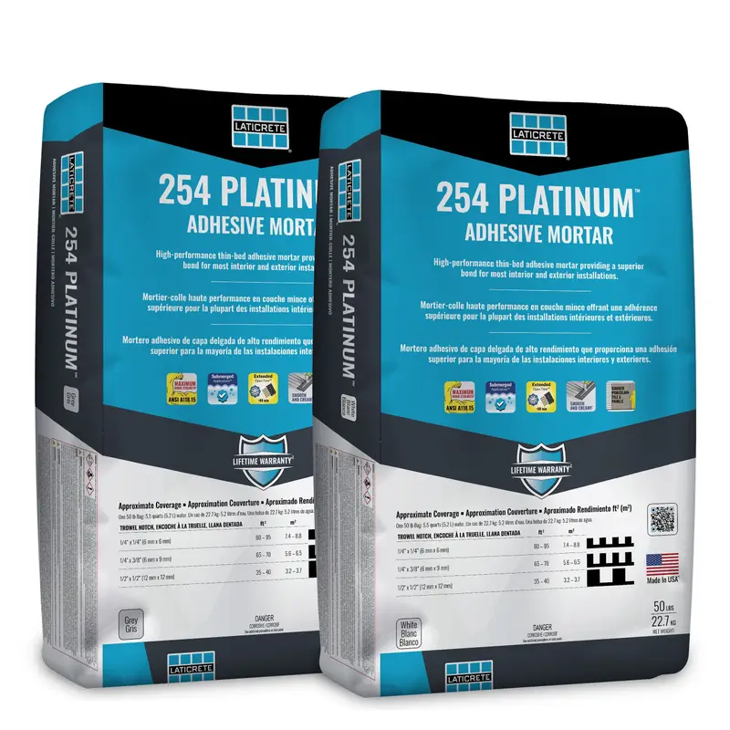 Laticrete - 254 Platinum Thin-Set Mortar, Grey, 22.7 Kg