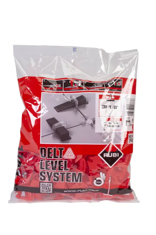 Rubi - Strip for Delta Leveling System 3 mm / 6-15 mm (Pack of 200)