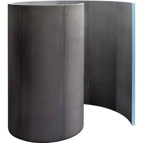 Wedi - Shower Wall Fundo Nautilo Shell-Shaped 58" x 73" x 79-1/3"