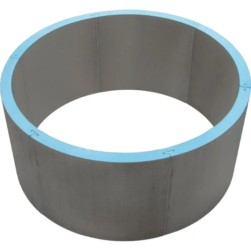 Wedi - Shower Wall Fundo Trollo Round Extention 43-1/3" x 43-1/3" x 19-2/3"