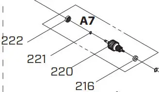 Bartell Morrison - Armature Assembly 120V for iQ246HEPA