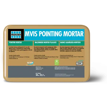 Laticrete - MVIS Pointing Mortar Bright White 50 lb
