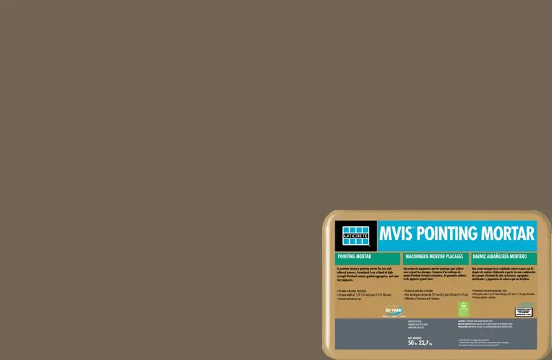 Laticrete Masonry Pointing Mortar MVIS Chestnut Brown 50 lb