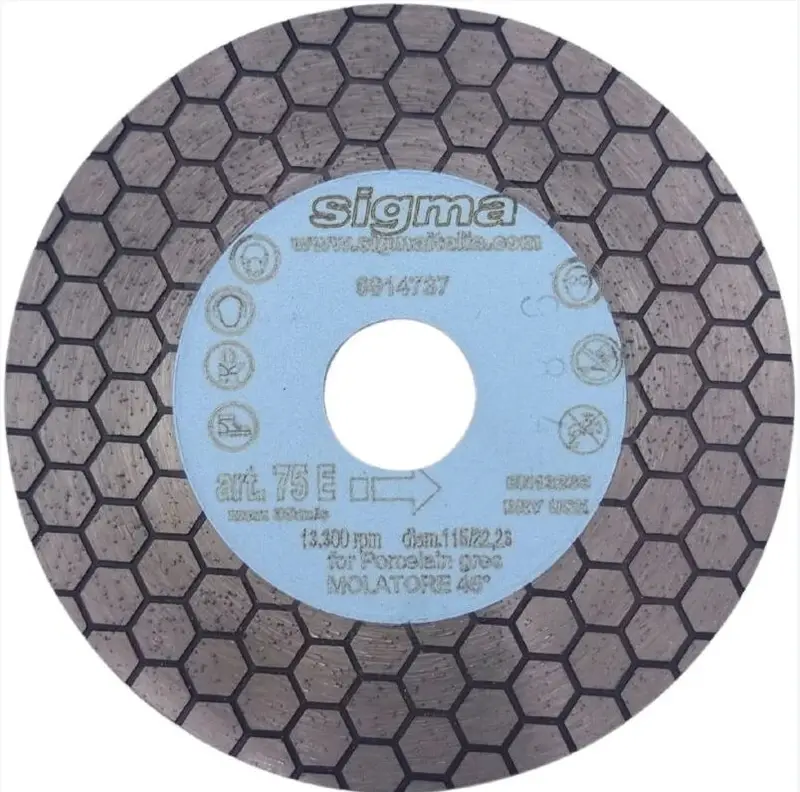 Sigma - Diamond Grinding Wheel Double Function 4-1/2"