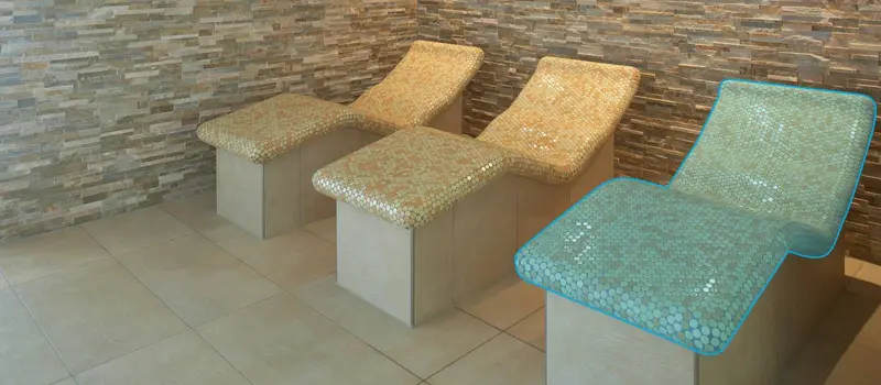 Wedi - Sanoasa Transat 3, without heating - 1856 x 700 x 764 mm