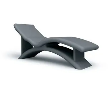 Wedi - Lounger Sanoasa 4 No Heat 27-9/16" x 79-5/16" x 36"
