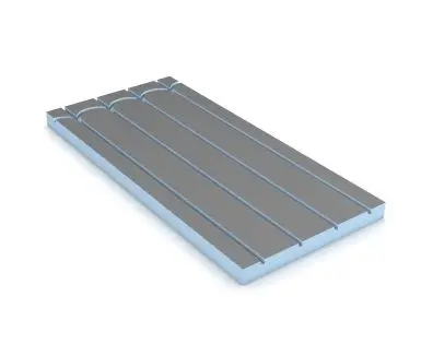 Wedi Hydronic Board Pre-Line 23-3/5" x 48-4/5" x 1-1/4"