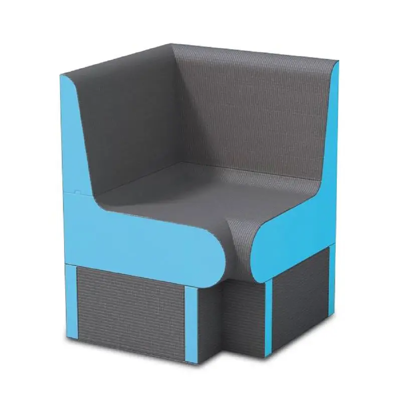 Wedi - Shower Bench Corner Sanoasa Comoda Straight 90° 19-11/16" x 25-5/8" x 24-7/16"
