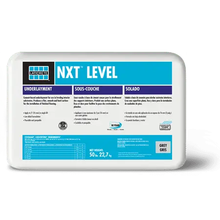 Laticrete - NXT Level Floor Underlayment Leveler Grey 50 lb