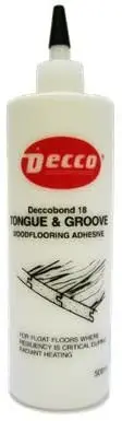 Tenco Westech - Deccobond 18 Tongue & Groove Wood Flooring Adhesive - 500 ml