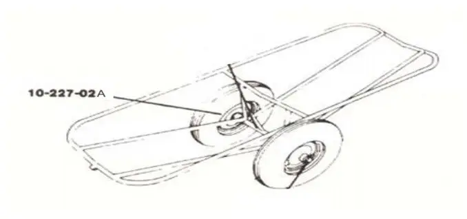 Roberts - Complete Mounted Wheel Assembly for 10-227