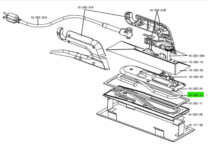QEP - Heating Element for 10-282