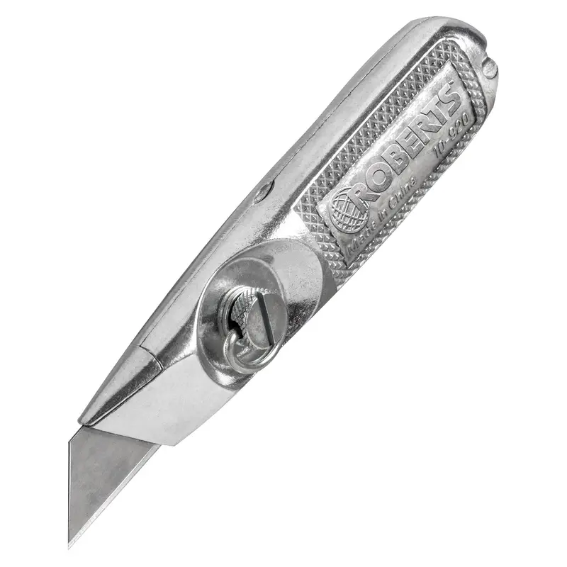 Roberts - Professional Fixed Blade Utility Knife for Heavy-duty Cutting