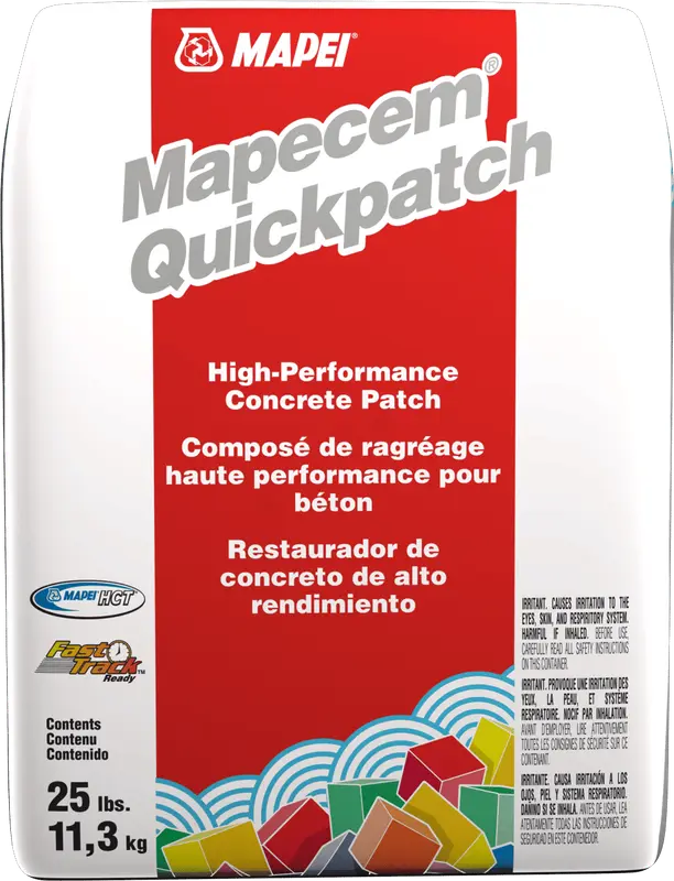 Mapei - Mapecem Quickpatch High-Performance Concrete Patch - 25 lb
