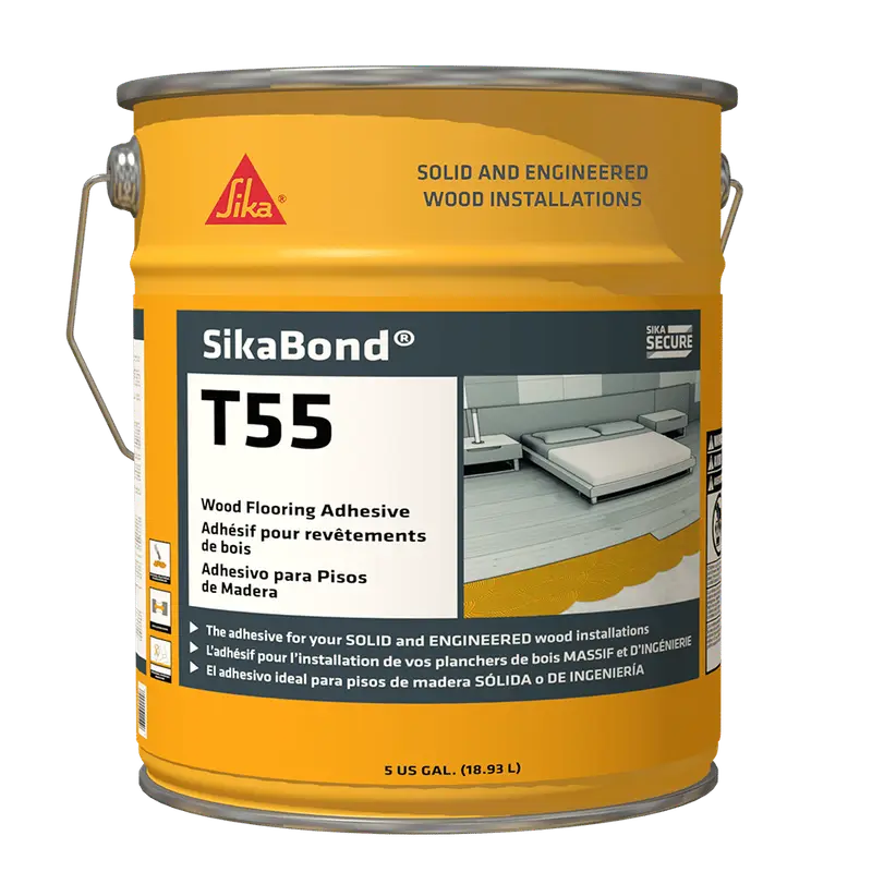 Sika - Sikabond T55 Polyurethane Adhesive for Wood Flooring - 18.9 L
