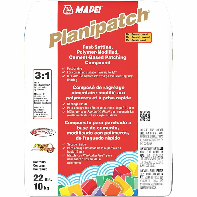 Mapei - Planipatch Fast-Setting Polymer-Modified Cement-Based Patching Compound 22 lb