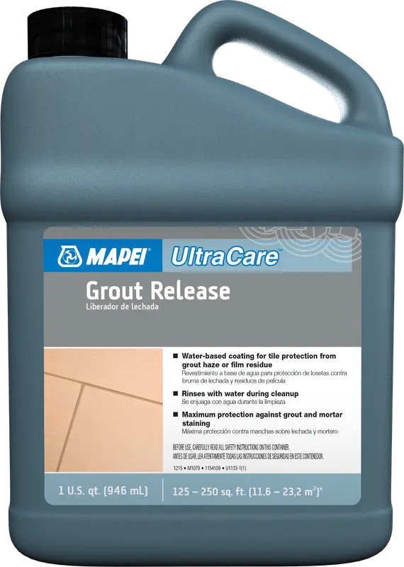 Mapei - UltraCare Grout Release High-Performance Sacrificial Coating - 946 mL