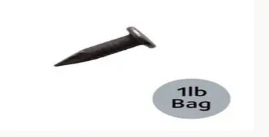 GCP - Halex Concrete Nail 5/8" Gauge 10 - 1 lb bags