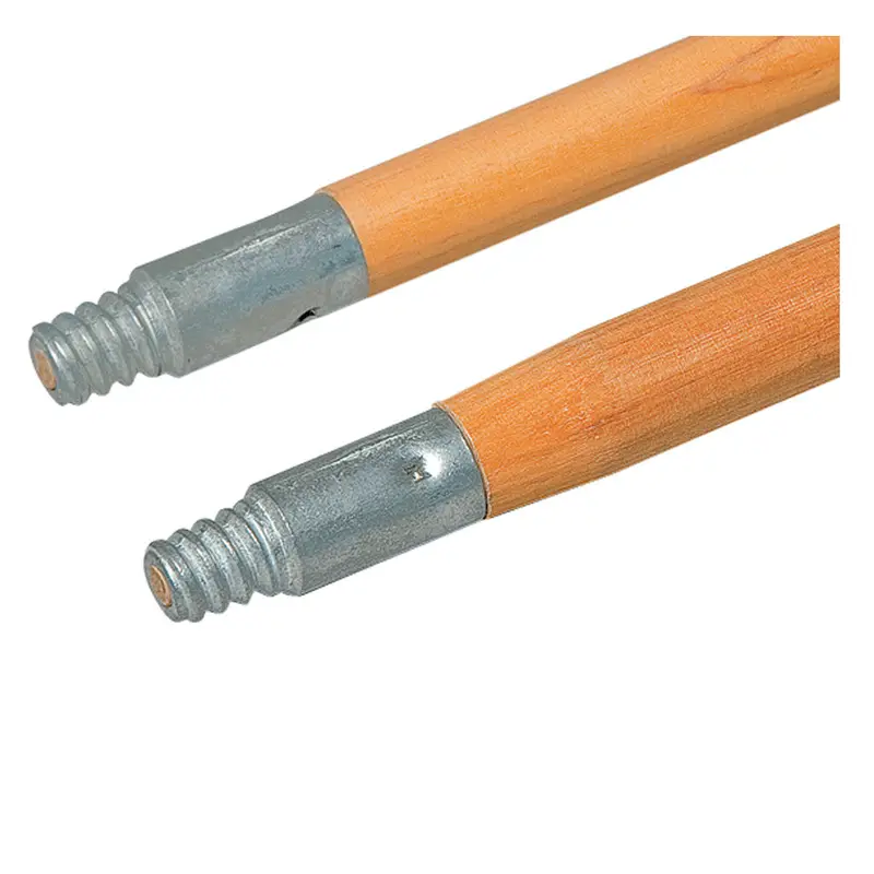 Lowry Sales - Broom Handle Wooden with Metal Threaded Tip