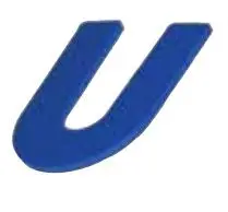 Barwalt Tile Spacers with "U" Shape 1/16" (Pack of 270)
