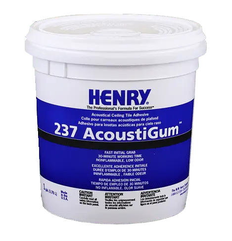 Henry - 237 AcoustiGum Acoustical Ceiling Tile Adhesive - 3.78 L