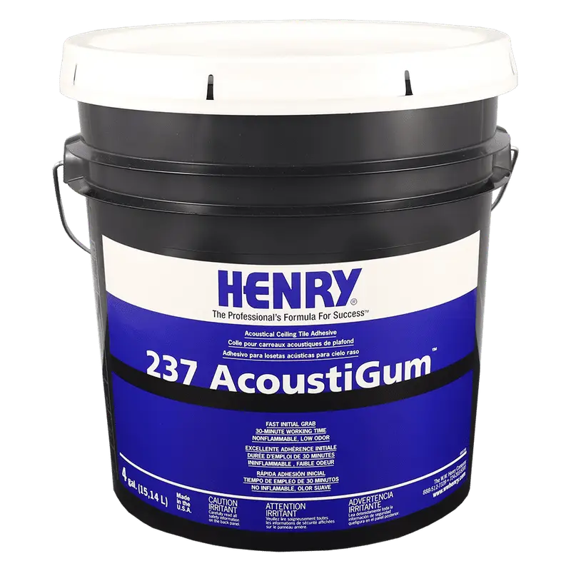 Henry - 237 AcoustiGum Acoustical Ceiling Tile Adhesive - 15.14 L