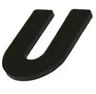 Barwalt Tile Spacers with "U" Shape 1/8" (Pack of 160)