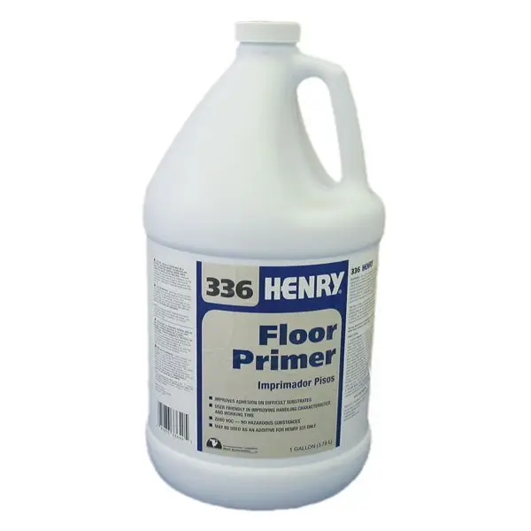 Henry - 336 Floor Primer & Latex Liquid Additive - 3.78 L