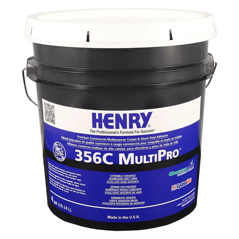 Henry - 356C MultiPro Premium Commercial Multipurpose Flooring Adhesive - 15.14 L