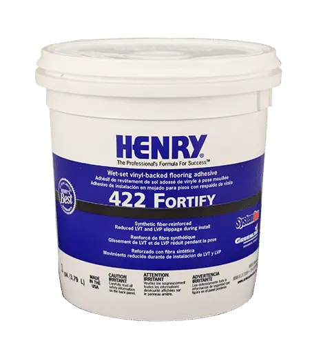 Henry - 422 Fortify Wet-Set Vinyl-Backed Flooring Adhesive - 3.78 L