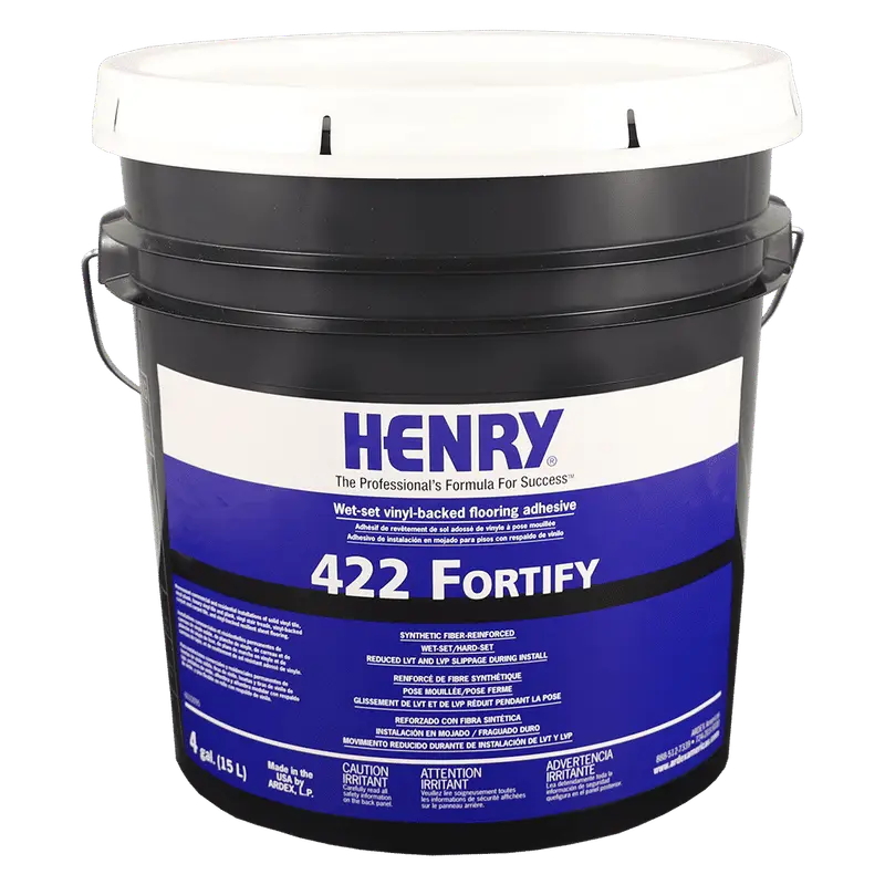 Henry - 422 Fortify Wet-Set Vinyl-Backed Flooring Adhesive - 15.14 L