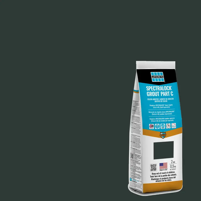 Laticrete - Spectralock Pro Premium Grout Part C Colored Powder #22 Midnight Black 2 lb