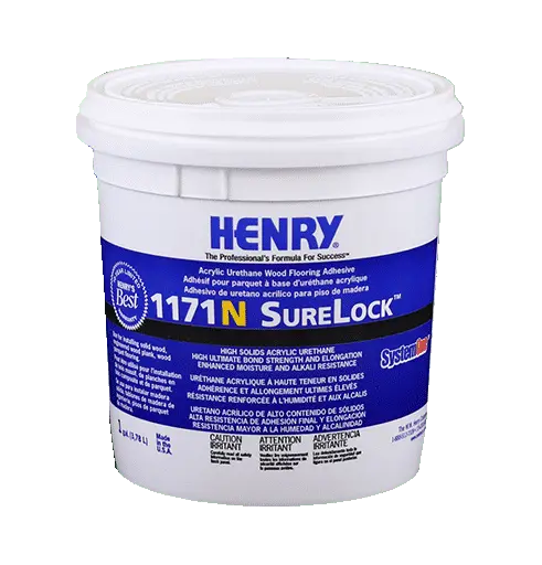 Henry - 1171N SureLock Acrylic Urethane Wood Flooring Adhesive - 3.78 L