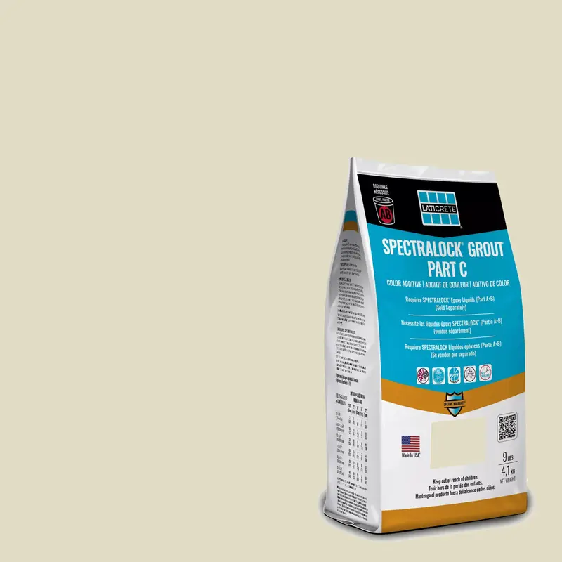 Laticrete - Spectralock Pro Premium Grout Part C Colored Powder #24 Natural Grey 9 lb