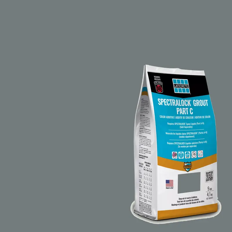 Laticrete - Spectralock Pro Premium Grout Part C Colored Powder #42 Platinum 9 lb