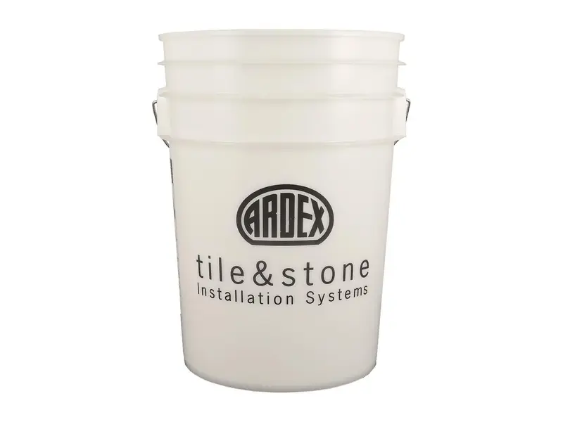 Ardex - M-6W Mixing Bucket, White - 6 gal