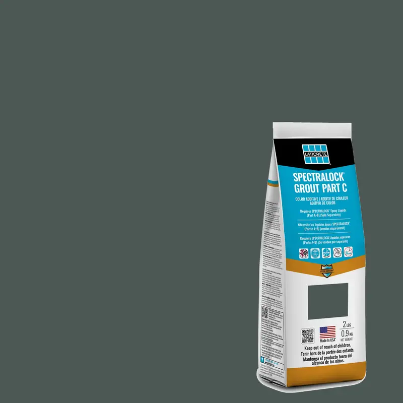 Laticrete - Spectralock Pro Premium Grout Part C Colored Powder #45 Raven 2 lb