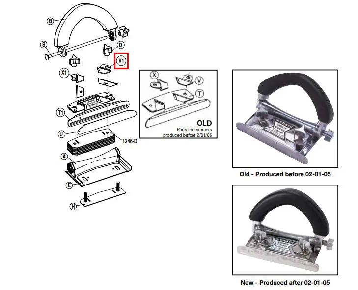 Crain - Right Blade Clamp for New no. 245