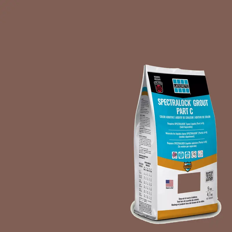 Laticrete - Spectralock Pro Premium Grout Part C Colored Powder #46 Quarry Red 9 lb
