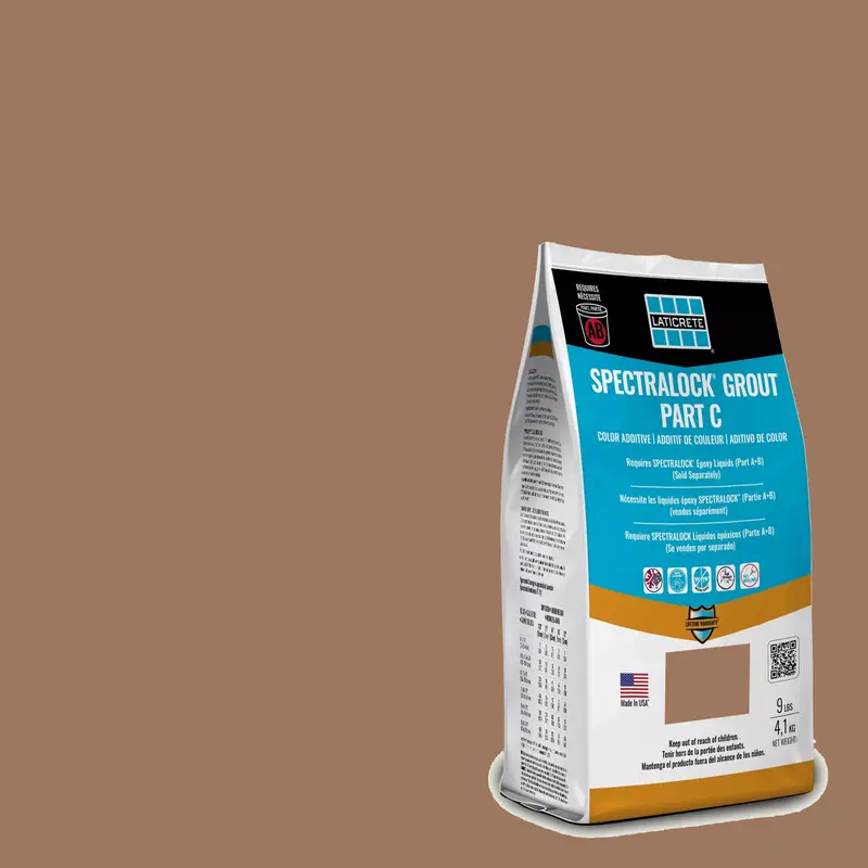 Laticrete - Spectralock Pro Premium Grout Part C Colored Powder #58 Terra Cotta 9 lb