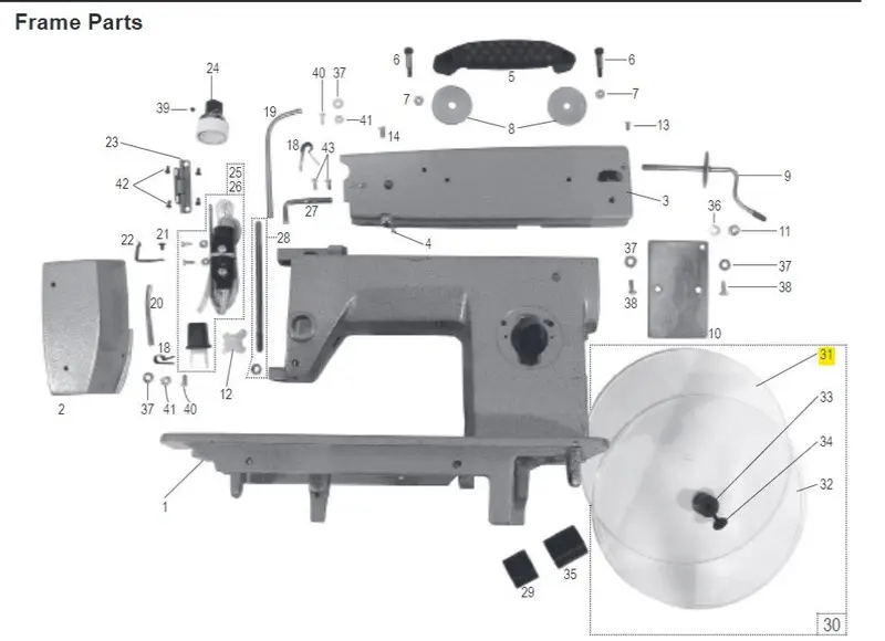 National Flooring Equipment - Front Binding Disc 8-3/4" for National 155 and National 126