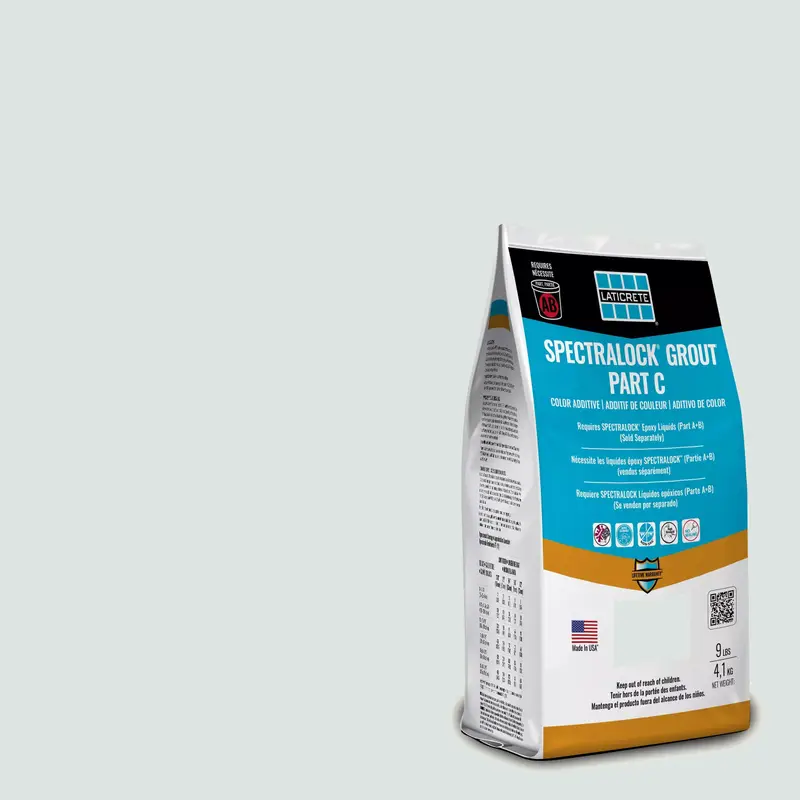 Laticrete - Spectralock Pro Premium Grout Part C Colored Powder #88 Silver Shadow 9 lb