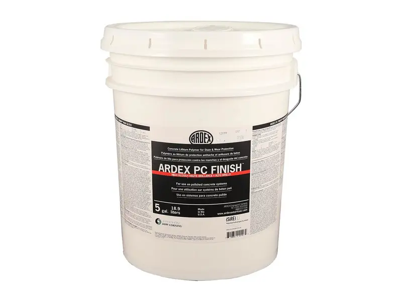 Ardex - PC FINISH High Gloss Concrete Lithium Polymer - 5 gal