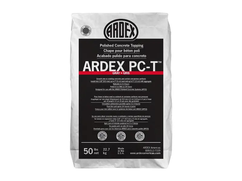 Ardex - PC-T Polished Concrete Topping, Gray - 50 lb
