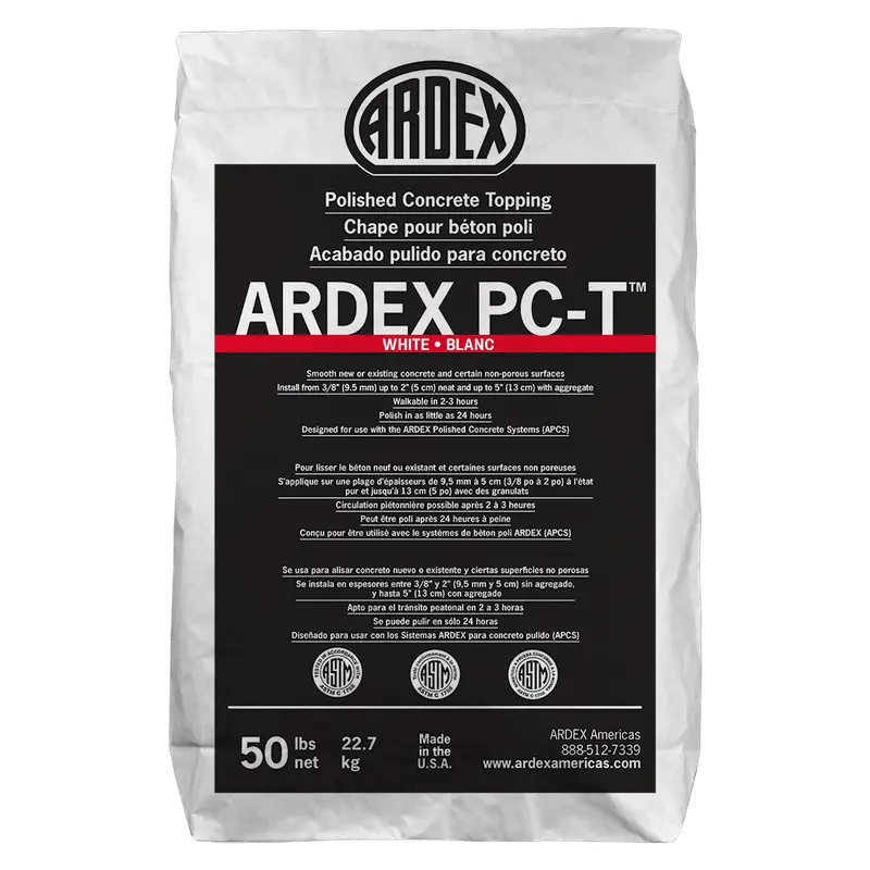 Ardex - PC-T Polished Concrete Topping, White - 50 lb