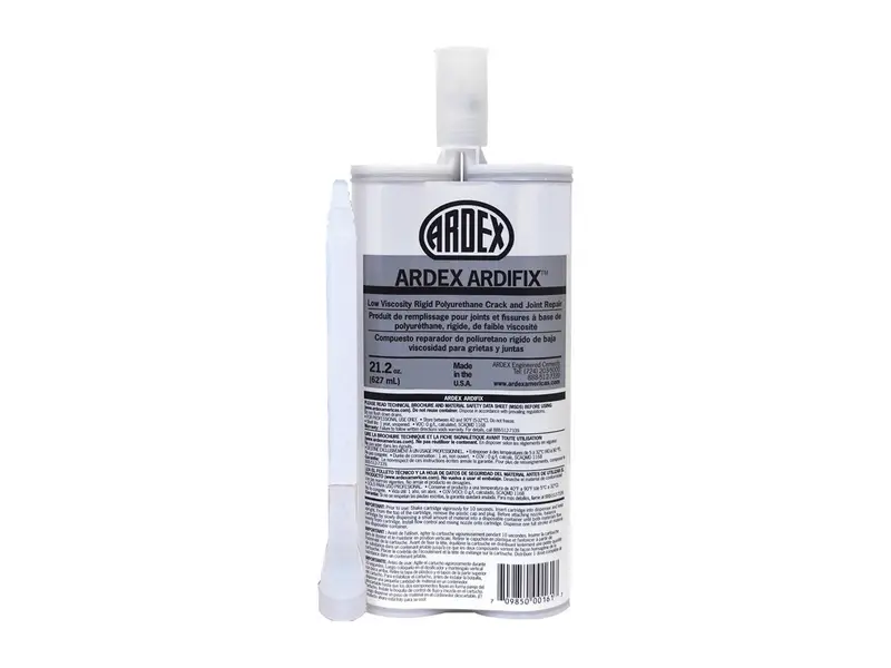 Ardex - ARDIFIX Low Viscosity Rigid Polyurethane Crack & Joint Repair - 21.2 oz