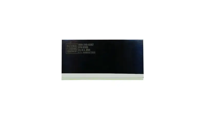 National Flooring Equipment - Slotted Blade - 3" x 10" x 0.062"