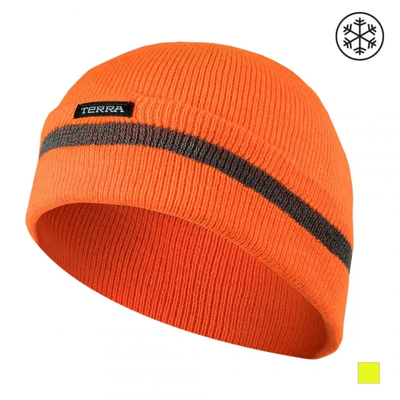 Terra High Visibility Toque Orange