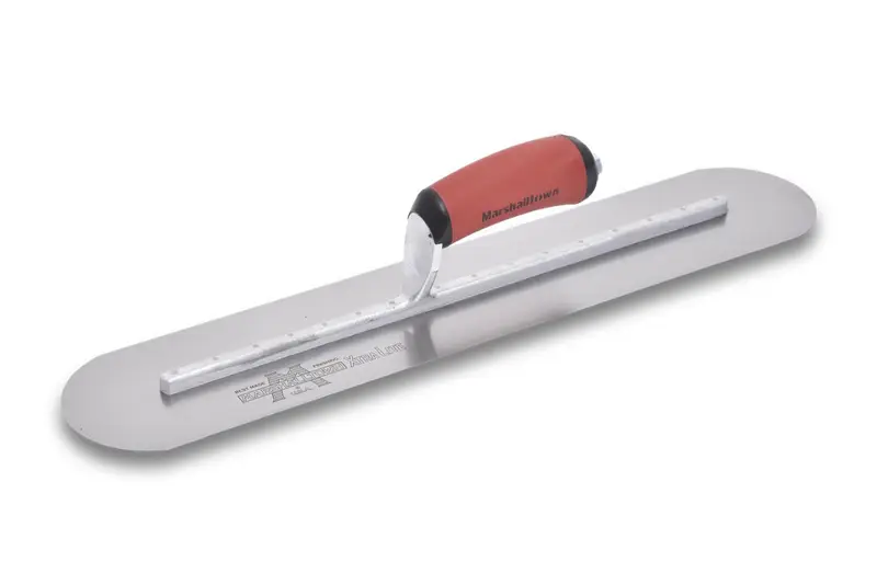 Marshalltown Finishing Trowel Rounded DuraSoft 5" x 20"